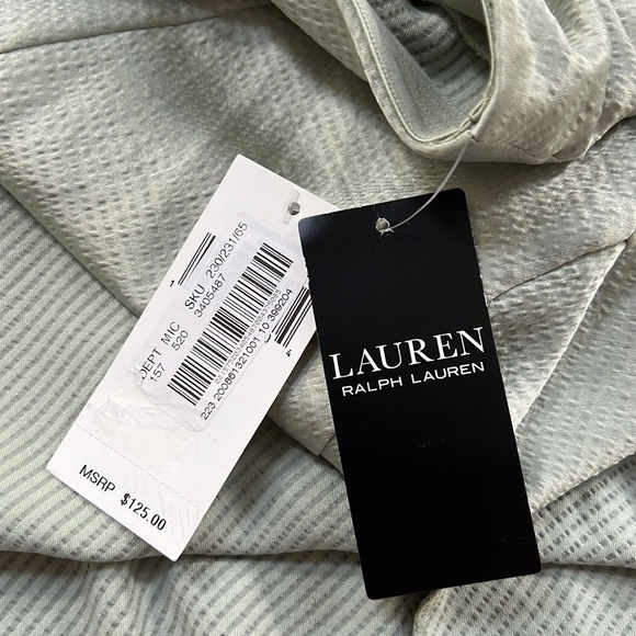 LAUREN RALPH LAUREN HERIKAN SATIN MIDI SKIRT. - Picture 14 of 14